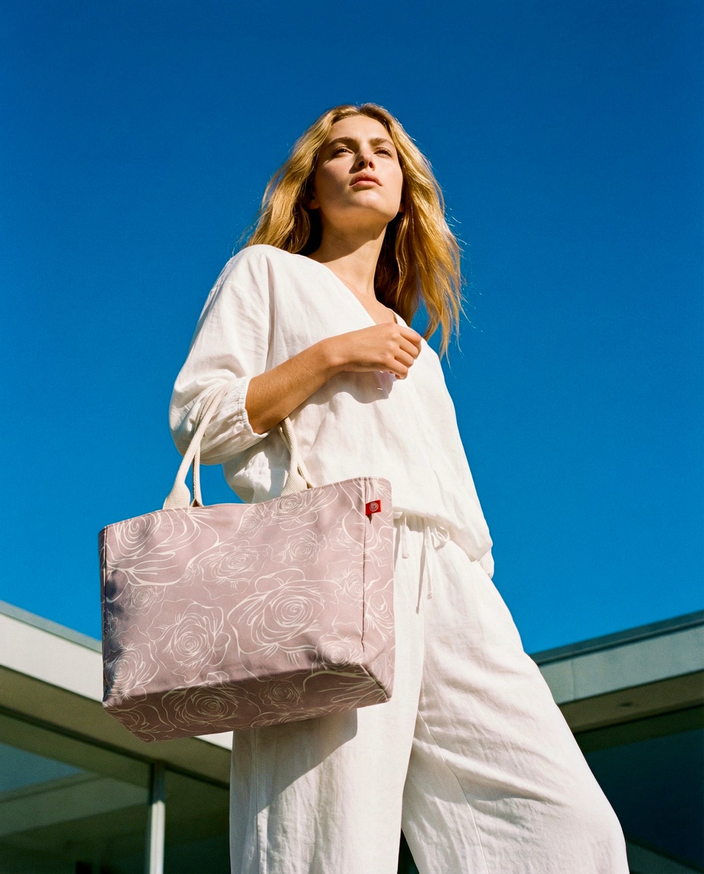 The FOREVER Beach Tote, Gallica in Fawn