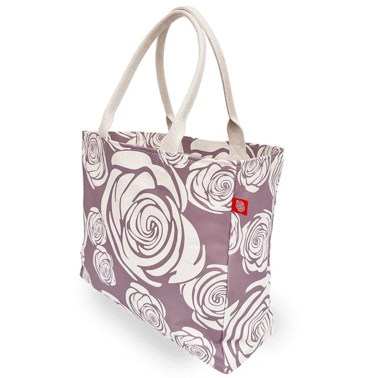 Rosa Rugosa Canvas Tote Bag, Antler